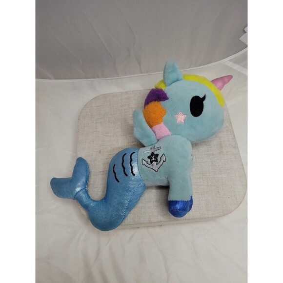 Tokidoki Mermicorno Sirena Plush Yellow Purple Orange - Picture 1 of 4